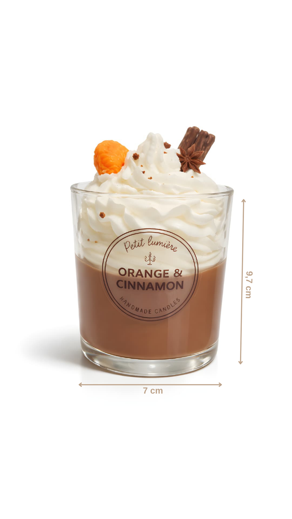 Vela Postre de Naranja & Canela