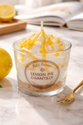 Lemon Pie Chantilly Dessert Candle